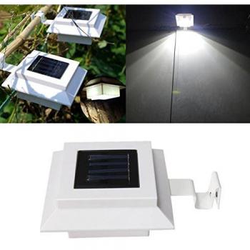 Kostenloser Versand – Solarzäunendecke mit 3 LED-Panels (BML®)