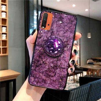 Redmi 9T Rhinestone Stand Case