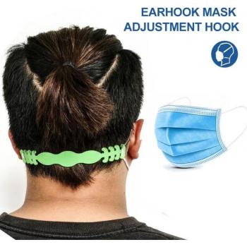 Crochet universel pour masque extérieur avec poignées en plastique