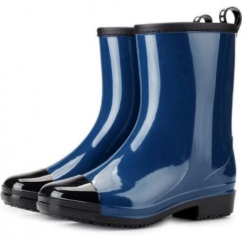 Ladies Waterproof Non-Slip Tube Rain Boots