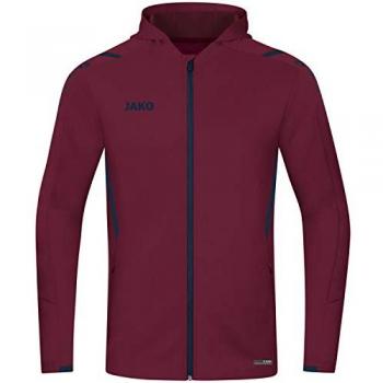 Boys 11-12 Jako Challenge Hooded Jacket – Brown