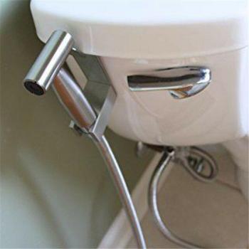 Support mural en acier inoxydable pour pulvérisateur de bidet/couches, salle de bain