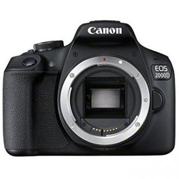 Canon EOS 2000D (24.1MP) Digital SLR Camera 3.0 inch LCD (Black) Body Only