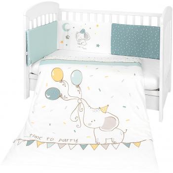 Kikkaboo Juego de cama 2 piezas Elefante 70/140 cm