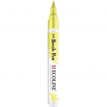 Rotulador de acuarela Ecoline Talens amarillo pastel