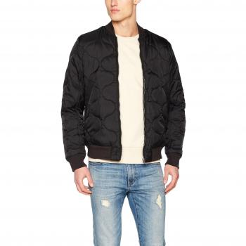 G-STAR RAW Meefic Overshirt L/s, Chaqueta Bomber Hombre, Color Negro