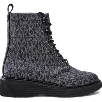 Michael Kors Anfibio Haskell Boots – Female, Size 10, Black/Silver