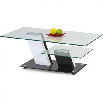 Mesa Houston 176 – Elegante Centro de Vidrio Blanco