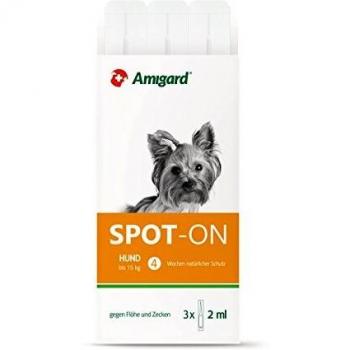 Amigard Spot-On für Hunde, effektiver Schutz vor Parasiten