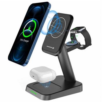Swissten ChargePro 22055508 – Auriculares + Smartphone con puerto USB interno