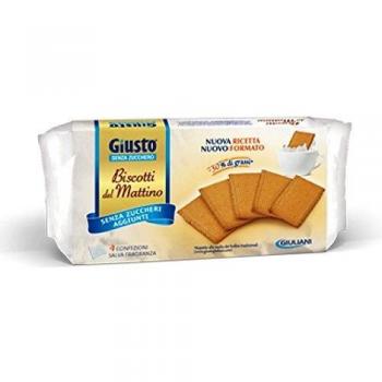 GIUSTO BISC MATTINO 350G S/ZUCCH