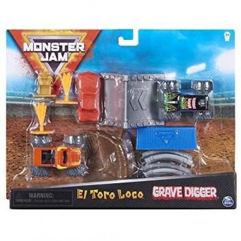 Monster Jam Set de Trucos Escala 1:70 Multicolor de Bizak