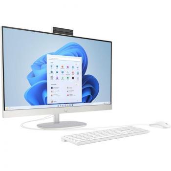 HP 27-cr0007ng All-in-One-PC mit 27 Zoll Display, AMD Ryzen 5 7520U, 16GB RAM, 512GB SSD, Full HD, Windows 11