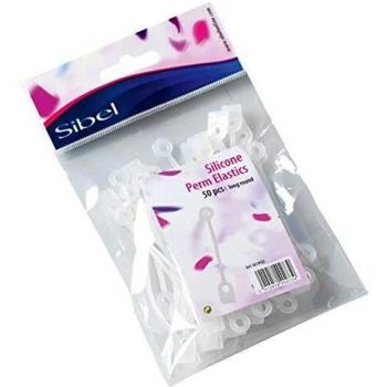 50 pièces d'élastiques ronds longs en silicone Sibel
