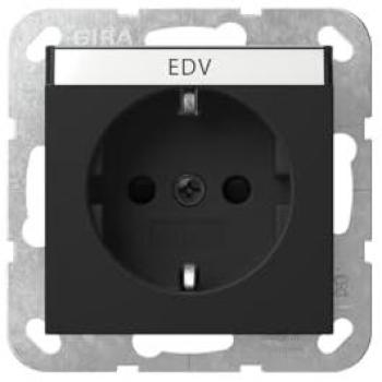 Black Electrical Outlet Safety Shield