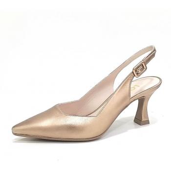 Sandalias de Tacón Lodi Juco para Mujer en Color Metal