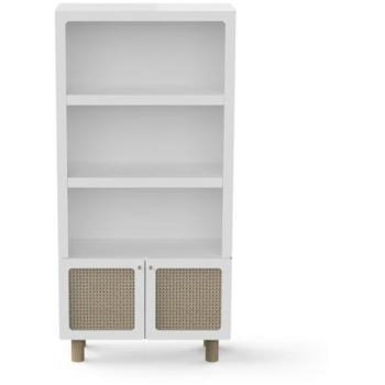 Bibliothèque OCHNA Calicosy – 2 Tablettes 2 Portes – H175,5 cm