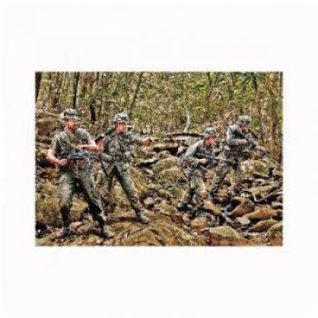 Patrouille d'Infanterie américaine dans la jungle du Vietnam 1968 – 1:35e – Master Box Ltd