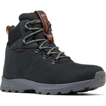 Columbia Waterproof Nubuck Explorer Boot – Black Canyon Sun, Size 12 UK for Men