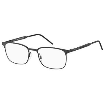 Tommy Hilfiger TH 1643 807 Black Optical Frame – Men, 53mm (Blue Light Filter)