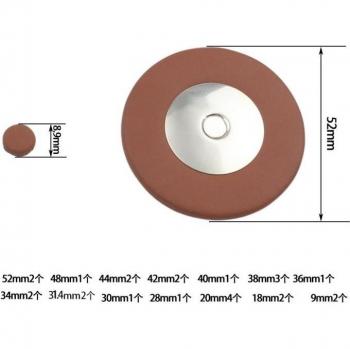 Coussinets de remplacement en faux cuir pour saxophone alto