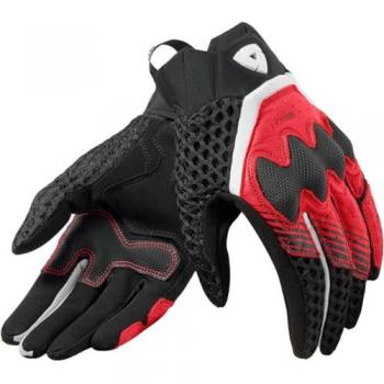 Gants de Moto Femme Rev'It! Veloz Noir-Rouge Taille M