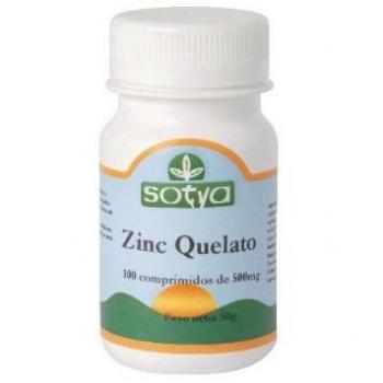 Zinc 500 mg 100 comprimidos Sotya