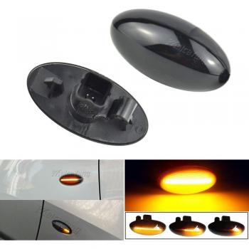 Dynamic Turn Signal Side Light for Peugeot 307, 206, 207, 407, 107, 607 & Citroen C1, C2, C3, C5