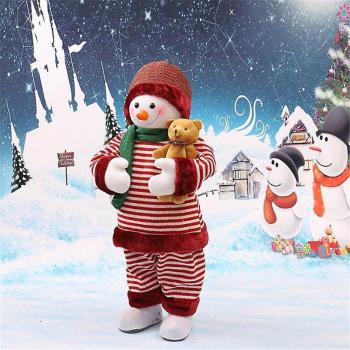 Jouet en Peluche Bonhomme de Neige
