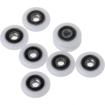 8 Pcs Shower Door Runner Wheels 23mm D08F