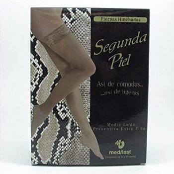 Bas de compression longue Medilast noir préventif T-L-L