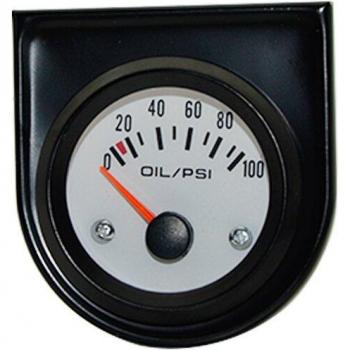Compteur de voiture blanc 2 pouces