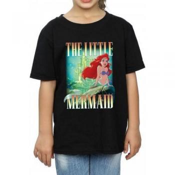 Ariel Mermaid Mini Katoen Shirt 9-11 Years