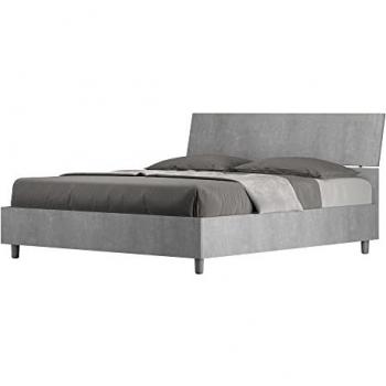 Cama Confort+ 160x200: Racks Incorporados, Cabecera Ajustable, Marco de Cemento