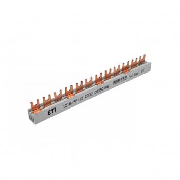 Collegamento Barra Forcella 3P 100A 16mm² – 12 Moduli – Numero 002921061
