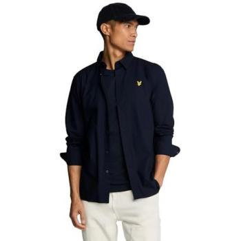 Lyle & Scott Hemd aus Popeline mit Ärmeln