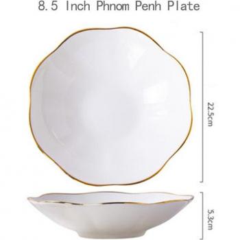 Phnom Penh Ceramic Snack Plates