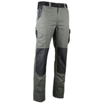 Pantalon de sécurité avec renfort aux genoux – Teinte olive/vert, taille 40