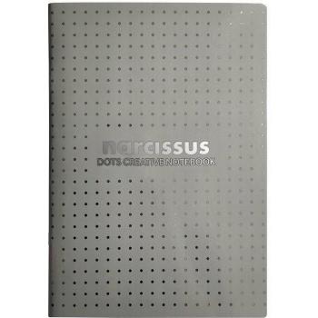 Bloc de Bullet Journal Gris Narciso Premium A4 – 6 Unidades