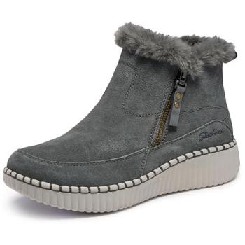 Skechers Modern Comfort Olive Zip Boot – Women’s 6M