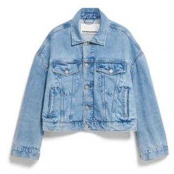 Armedangels Paasithe Fritidsjacke für Frauen, Blau, XL