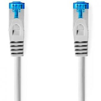 NEDIS Cat6a 5m White S/FTP Patch Lead – CCGL85330WT50