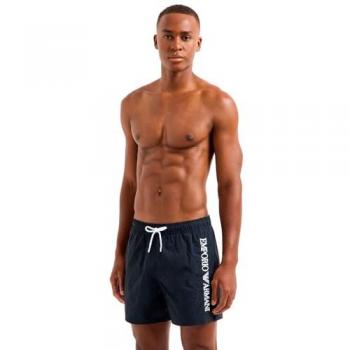 Emporio Armani Men's Swim Trunk – Dark Blue XL