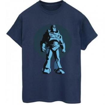 Lightyear Buzz Women's Navy Blue Boyfriend Tee