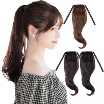 Coda di Cavallo Classico One Twin Dark Brown 45 cm Extension Parrucca
