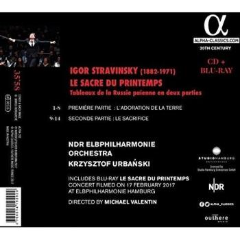 Le sacre du printemps  Inclus Blu-Ray