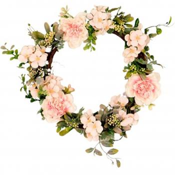 Easter Camellia Floral Wreath