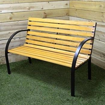 Hamble Redwood 2-Person Wooden Garden Bench