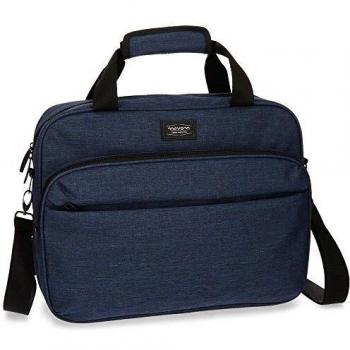 Cartable Polyuréthane Movom Ottawa Bleu 42x29x13 cm – Adapté 15,6 Laptop