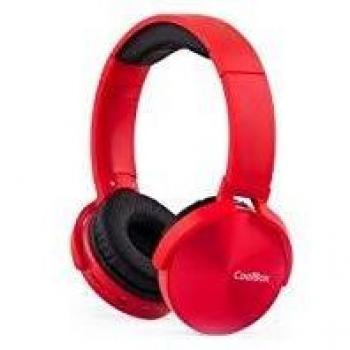 CoolBox CoolMetal Diadema Rojo
